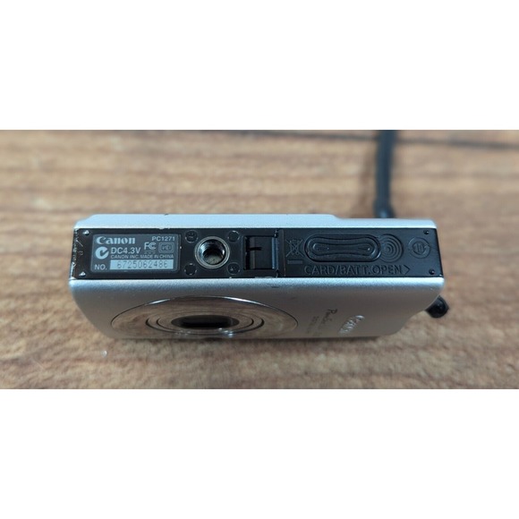 TESTED CANON IXUS 80 IS IXUS80 8.0MP Digital photo Camera Silver PC1271 SD1100 - Picture 8 of 8